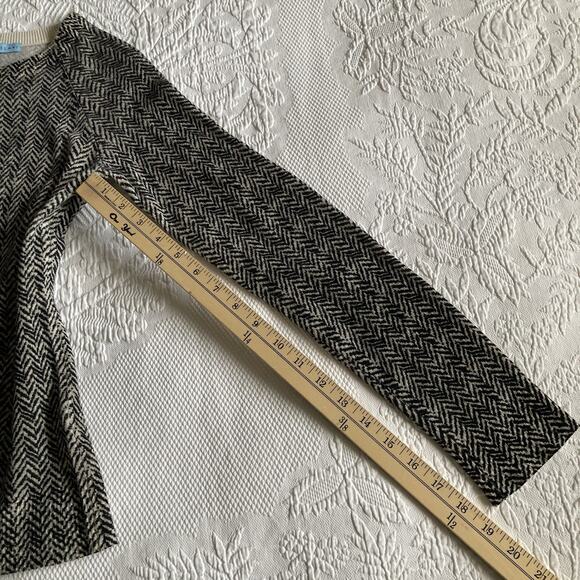 Antonio Melani Women's Cashmere Pullover Sweater Herringbone Fitted Small - XS - Picture 9 of 14